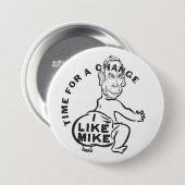 Badge Rond 7,6 Cm J'Aime Mike (Devant & derrière)