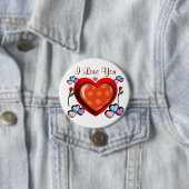 Badge Rond 7,6 Cm J'aime You_Button (En situation)