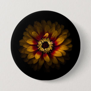 Badge Rond 7,6 Cm Jardin Fleurs No 69 Version couleur