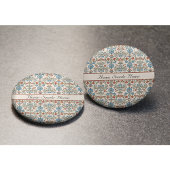 Badge Rond 7,6 Cm Jardin norvégien, personnalisé