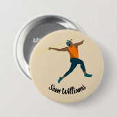 Badge Rond 7,6 Cm Javelin (Devant & derrière)