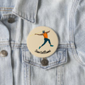 Badge Rond 7,6 Cm Javelin (En situation)