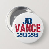Badge Rond 7,6 Cm JD Vance 2028 (déçu) (Devant & derrière)