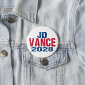 Badge Rond 7,6 Cm JD Vance 2028 (déçu) (En situation)