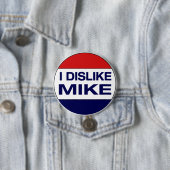 Badge Rond 7,6 Cm Je déteste Mike Button (En situation)