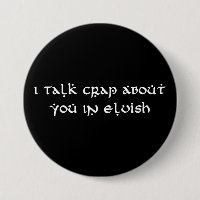 Je Parle D'Ennemi De Toi À Elvish Funny