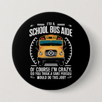 Je suis un aide d'autobus scolaire drôle de rentré