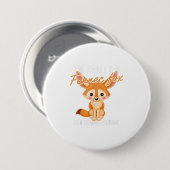Badge Rond 7,6 Cm Je Suis Vraiment Un Renard Fennec Dans Une Hallowe (Devant & derrière)