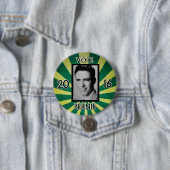 Badge Rond 7,6 Cm Jeune Monsieur Sanders (En situation)