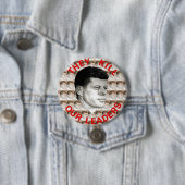 BADGE ROND 7,6 CM JFK (En situation)
