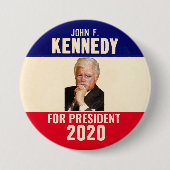BADGE ROND 7,6 CM JFK 2020 (Devant)