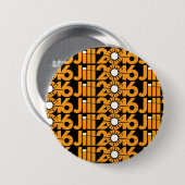 Badge Rond 7,6 Cm Jill2016 (Devant & derrière)