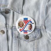 Badge Rond 7,6 Cm Jill et Doug 2020 (En situation)