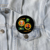 Badge Rond 7,6 Cm Jill Stein/Ajamu Baraka (En situation)