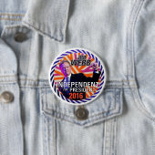 Badge Rond 7,6 Cm JIM Webb 2016 (En situation)