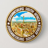 Badge Rond 7,6 Cm Johannesburg (Devant)
