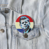 Badge Rond 7,6 Cm John F. Kennedy (En situation)