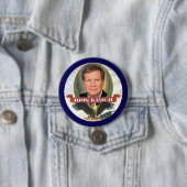 Badge Rond 7,6 Cm John Kasich 2016 (En situation)