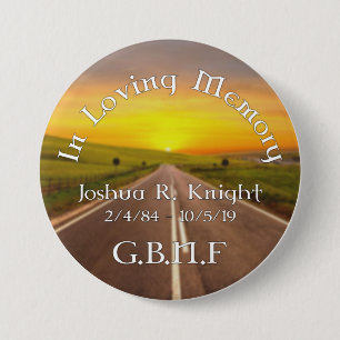 Badge Rond 7,6 Cm Joshua Knight Button