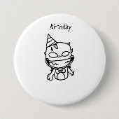 Badge Rond 7,6 Cm Jour (Devant)