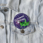 Badge Rond 7,6 Cm Jour 2009 de St Urho (En situation)