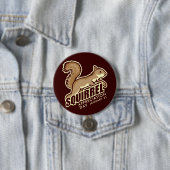 Badge Rond 7,6 Cm Jour d'appréciation des écureuils (En situation)