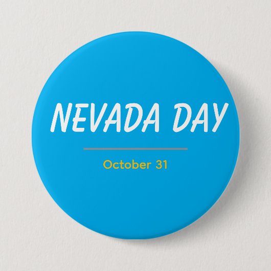 Badge Rond 7,6 Cm Jour de Nevada - Boutons (Devant)