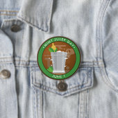 Badge Rond 7,6 Cm Jour du jupe de menthe (En situation)