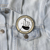 Badge Rond 7,6 Cm Journée internationale de l'enlèvement (En situation)