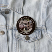 Badge Rond 7,6 Cm Journée mondiale du Rhin (En situation)