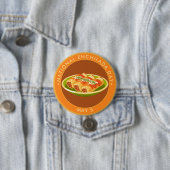 Badge Rond 7,6 Cm Journée nationale Enchilada (En situation)