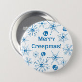 Badge Rond 7,6 Cm Joyeux Creepmas ! (Devant & derrière)