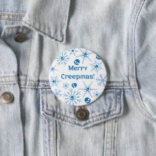 Badge Rond 7,6 Cm Joyeux Creepmas !