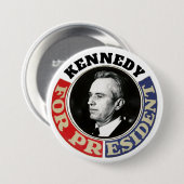 Badge Rond 7,6 Cm Jr. de Robert F. Kennedy pour le président (Devant & derrière)