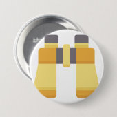 Badge Rond 7,6 Cm Jumelles (Devant & derrière)