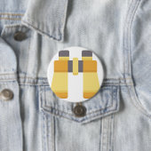Badge Rond 7,6 Cm Jumelles (En situation)