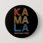 BADGE ROND 7,6 CM KA MA LA (Devant)