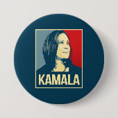 BADGE ROND 7,6 CM KAMALA (Devant)