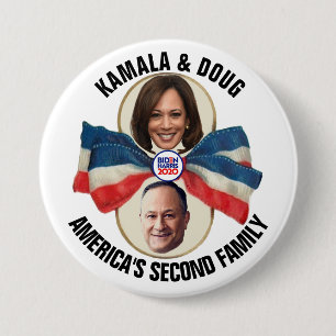 Badge Rond 7,6 Cm Kamala & Doug 2020