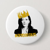 Badge Rond 7,6 Cm Kamala Harris (Devant)