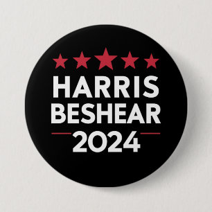Badge Rond 7,6 Cm Kamala Harris Andy Beshear 2024 Harris Beshear 202