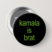Badge Rond 7,6 Cm Kamala Harris est petite (Devant & derrière)