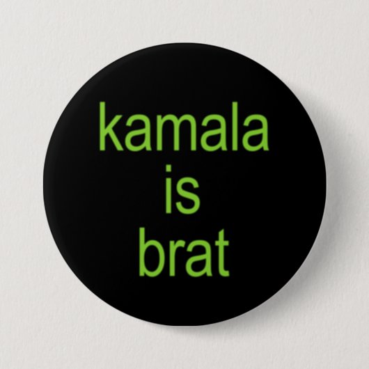 Badge Rond 7,6 Cm Kamala Harris est petite (Devant)