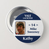 Badge Rond 7,6 Cm Kathy - Mike Sweeney (Devant & derrière)