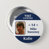Badge Rond 7,6 Cm Katie - Mike Sweeney (Devant & derrière)