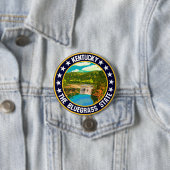 Badge Rond 7,6 Cm Kentucky (En situation)