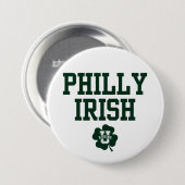 Badge Rond 7,6 Cm KissingU.com - PHILLY IRISH (Devant & derrière)