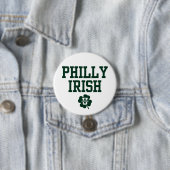 Badge Rond 7,6 Cm KissingU.com - PHILLY IRISH (En situation)