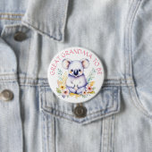 Badge Rond 7,6 Cm Koala Bear Thème Grande grand grand-mère d'être Ba (En situation)