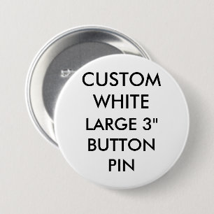 Badge Rond 7,6 Cm La coutume a personnalisé 3" grand insigne de Pin
